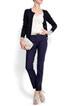 Basic round neck cardigan