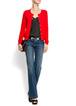 Basic round neck cardigan