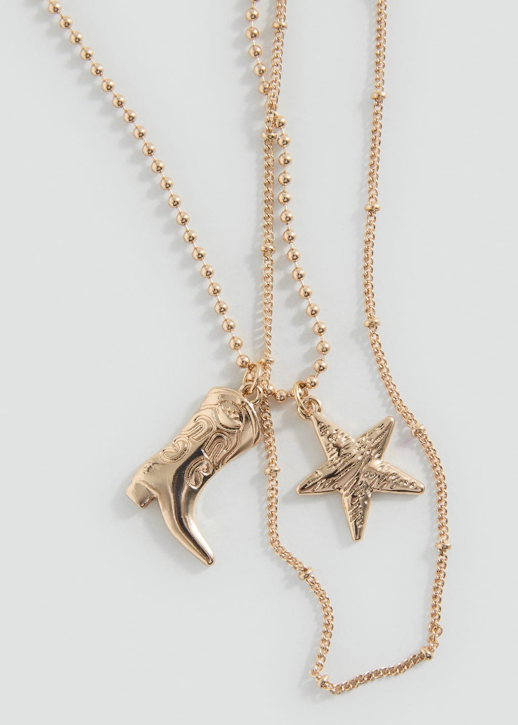 Combined necklace pack