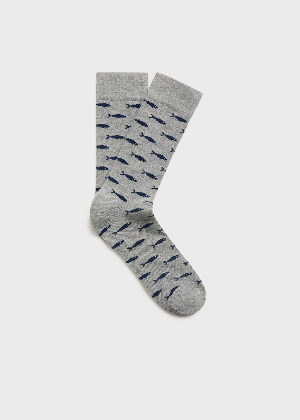 Mango Man Chaussettes Gris - Homme - 43-45 -