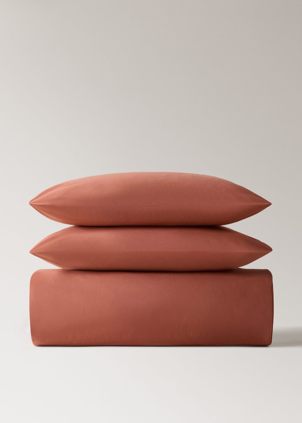 Mango Home Percale Cotton Duvet Cover Superking Bed Medium Pink