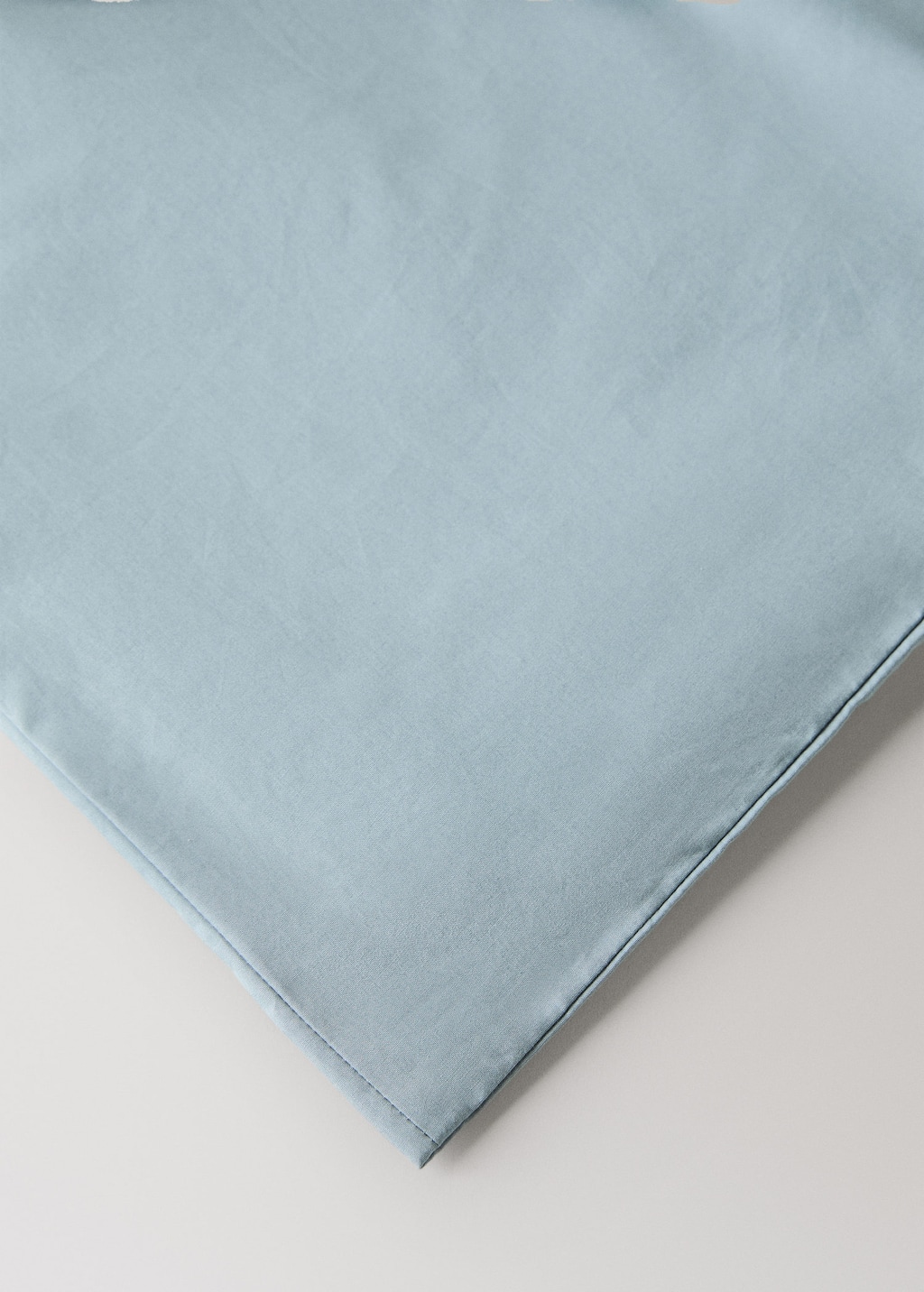 Cotton percale duvet cover for 150/160 cm bed