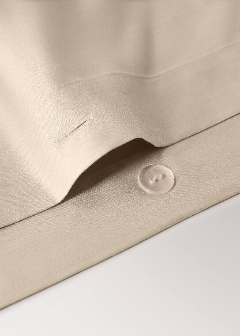 600-thread count satin cotton duvet cover for 180/200 cm bed