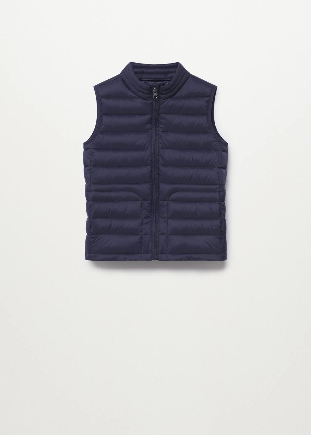 mango sleeveless coat