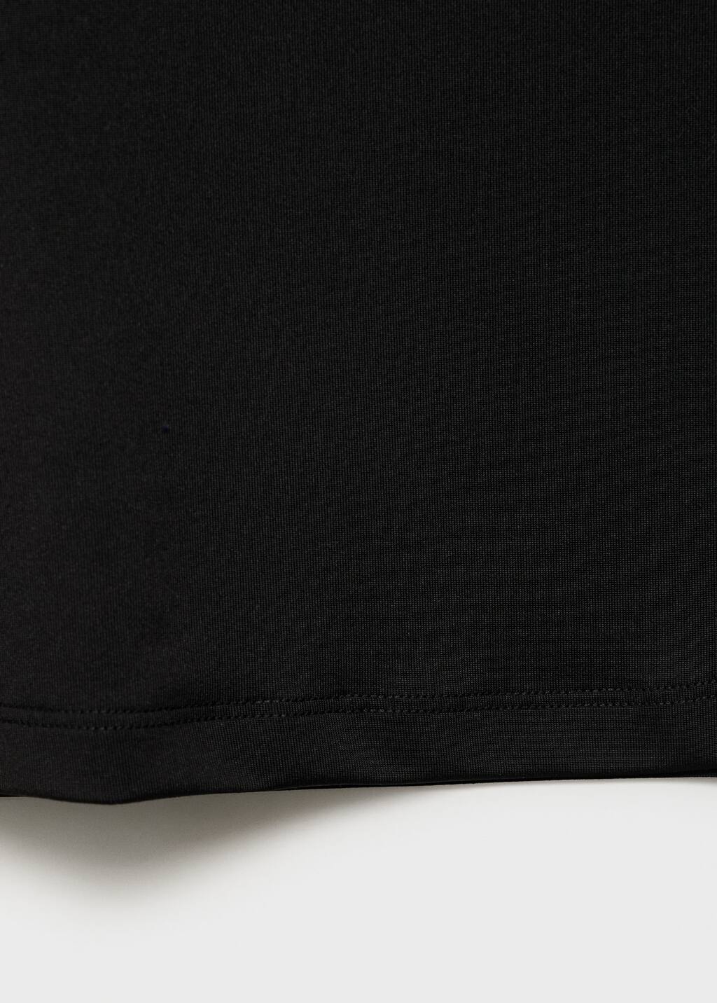 Plain strapless top