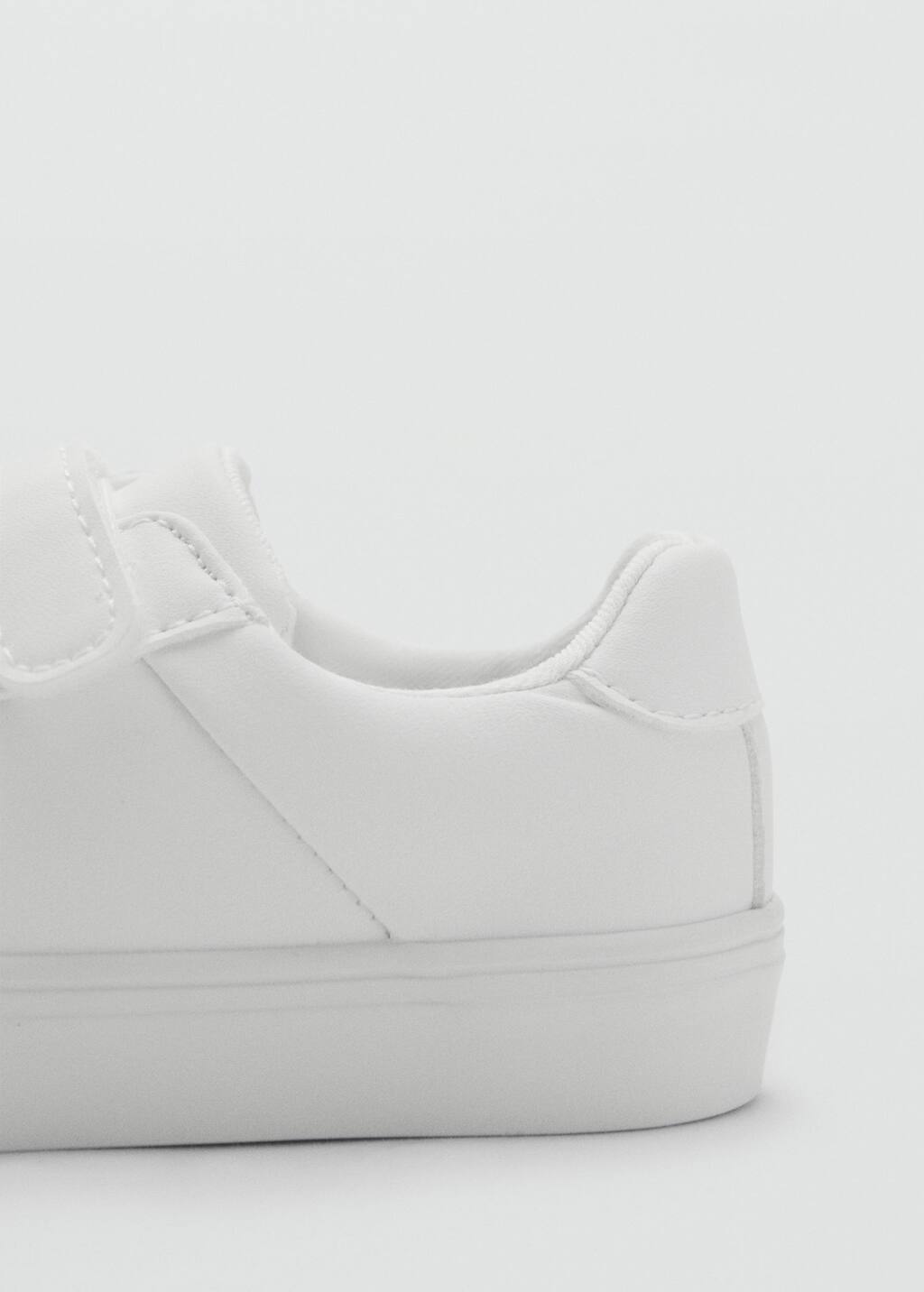 Velcro fastening sneakers