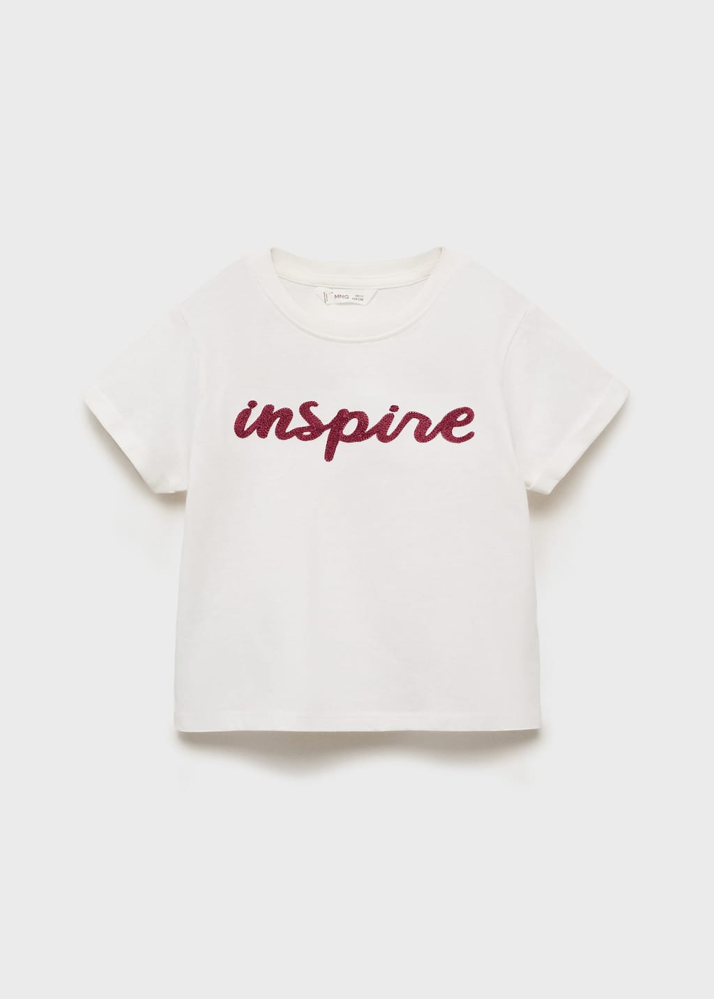 Embroidered cotton T-shirt