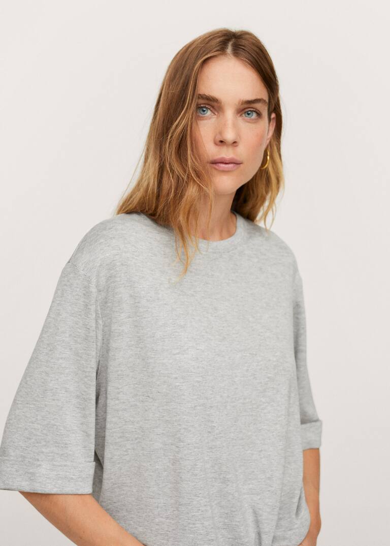 oversized basic t shirt