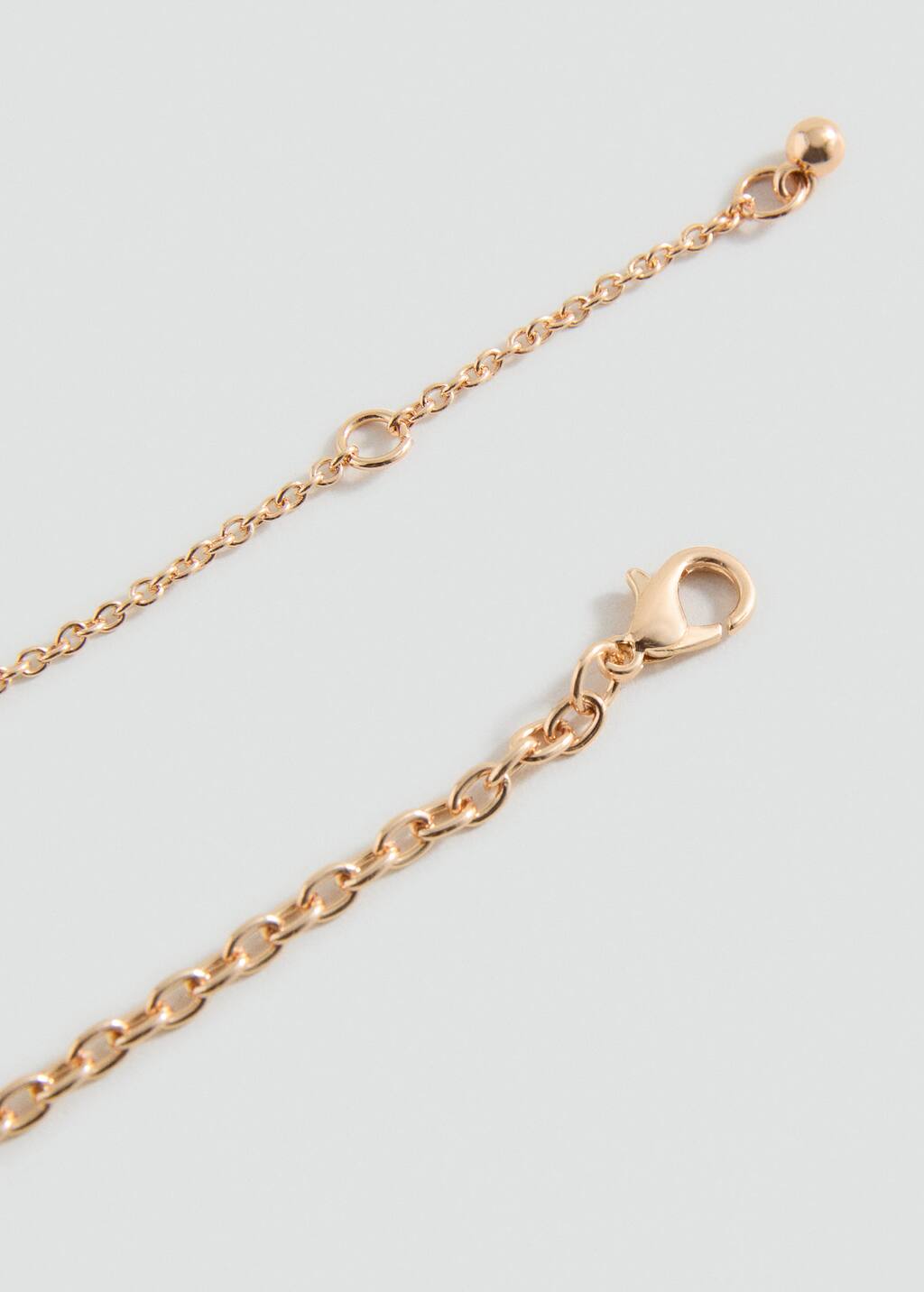 Bead stone necklace