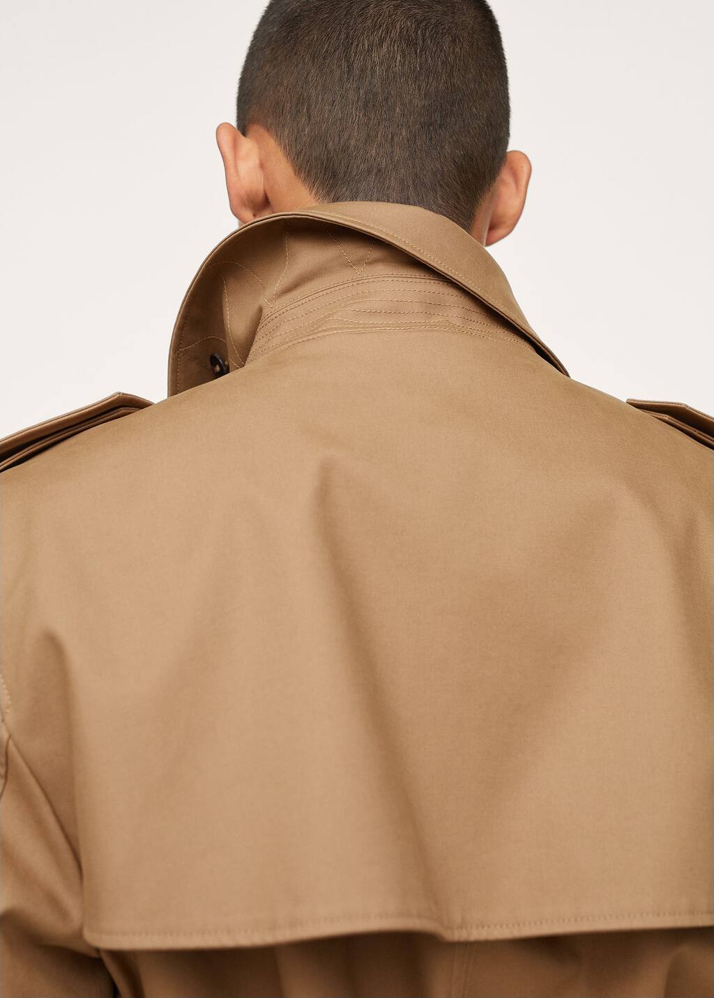 Mango Belt cotton-blend trench. 9 Mango Belt cotton-blend trench. 9