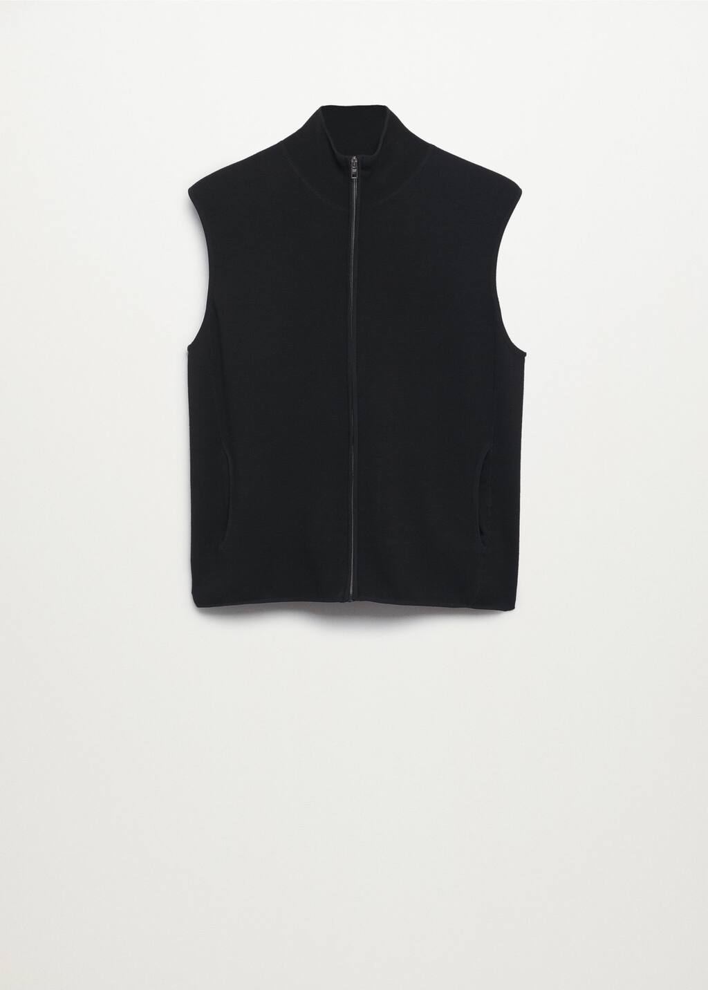 mango knit vest
