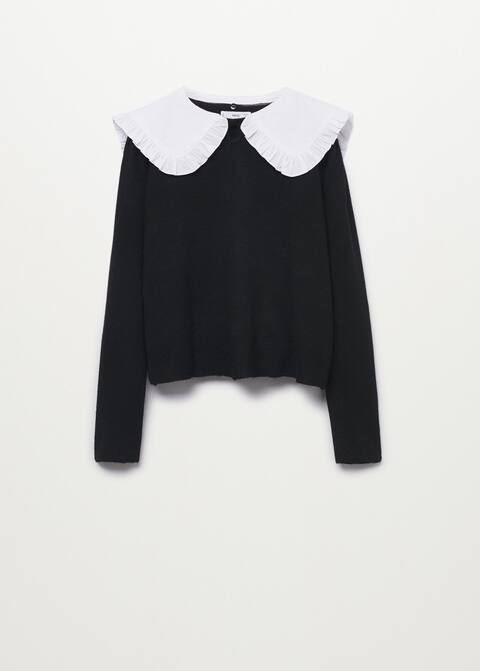 Svetr s vstihem babydoll - Zbo bez modelu