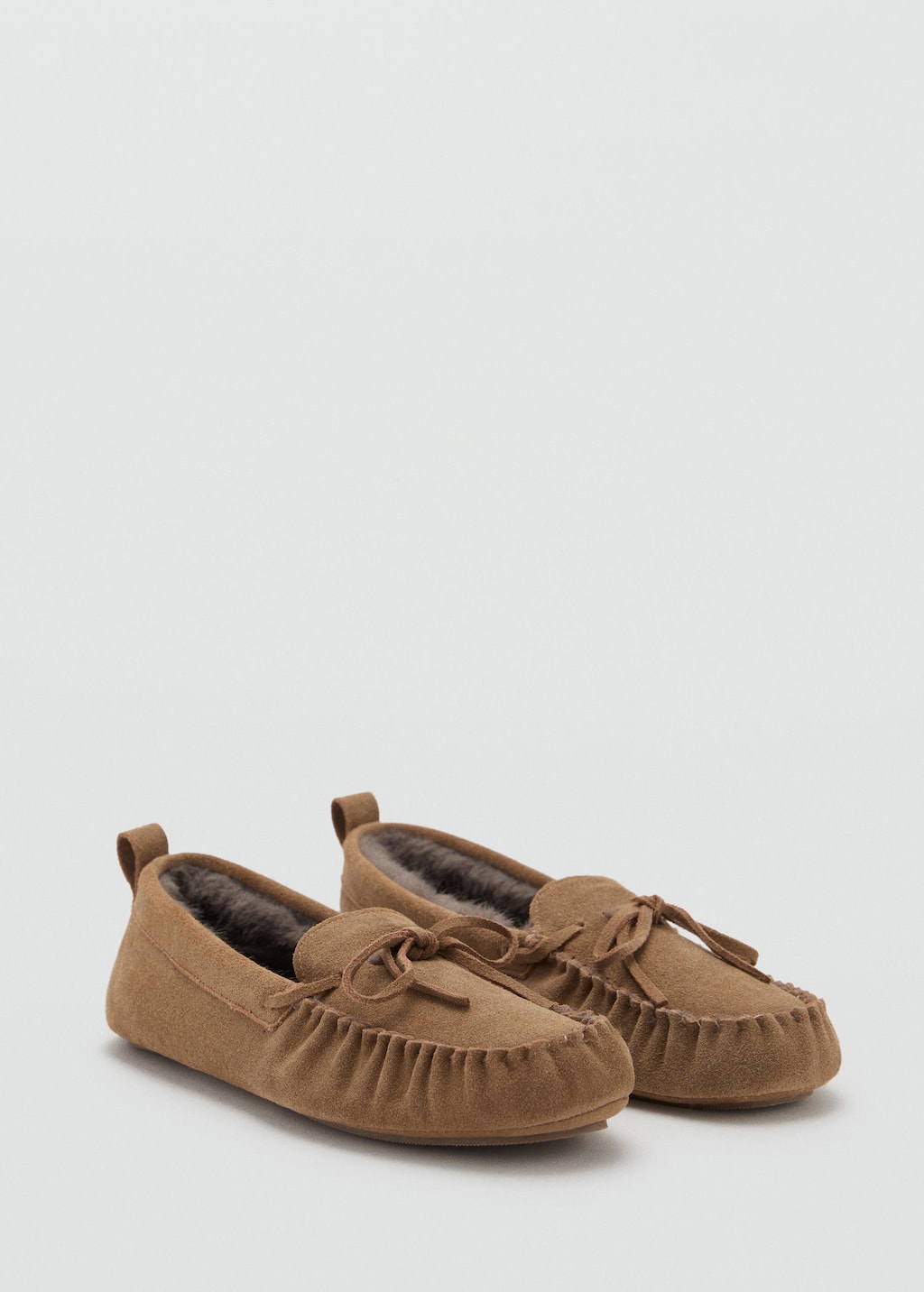 Mango Chaussons Marron - Femme - 36 - In Neutral