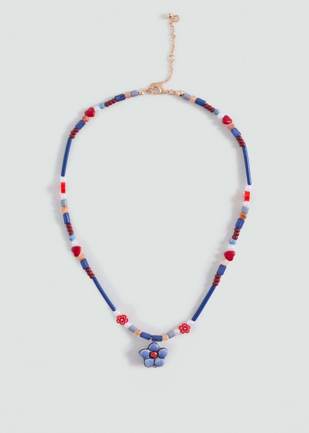 Mixed bead necklace