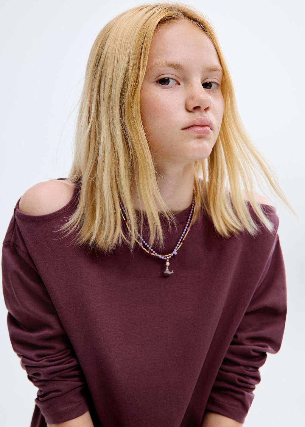 Cut-out t-shirt