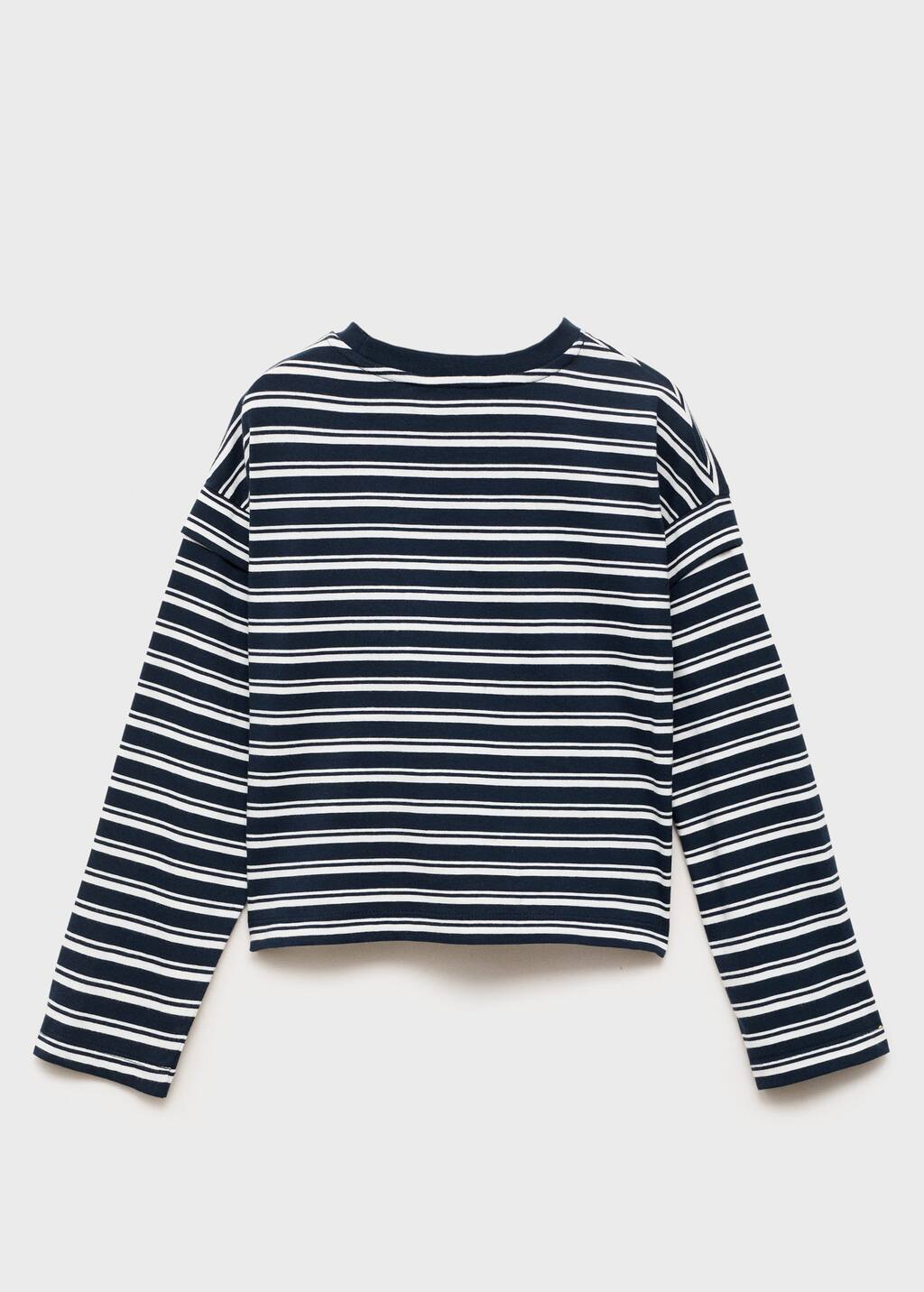 Striped long sleeves t-shirt