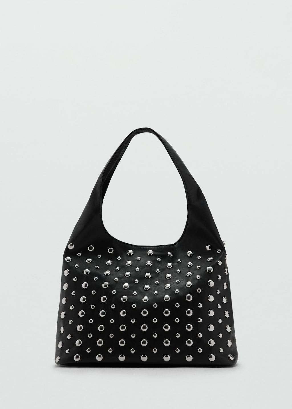 Studded bucket bag