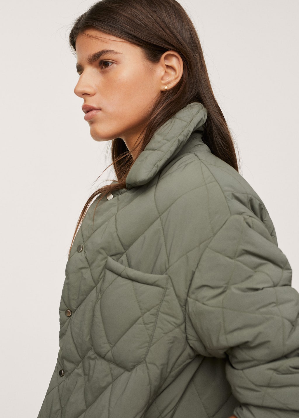 quilted jacket mango