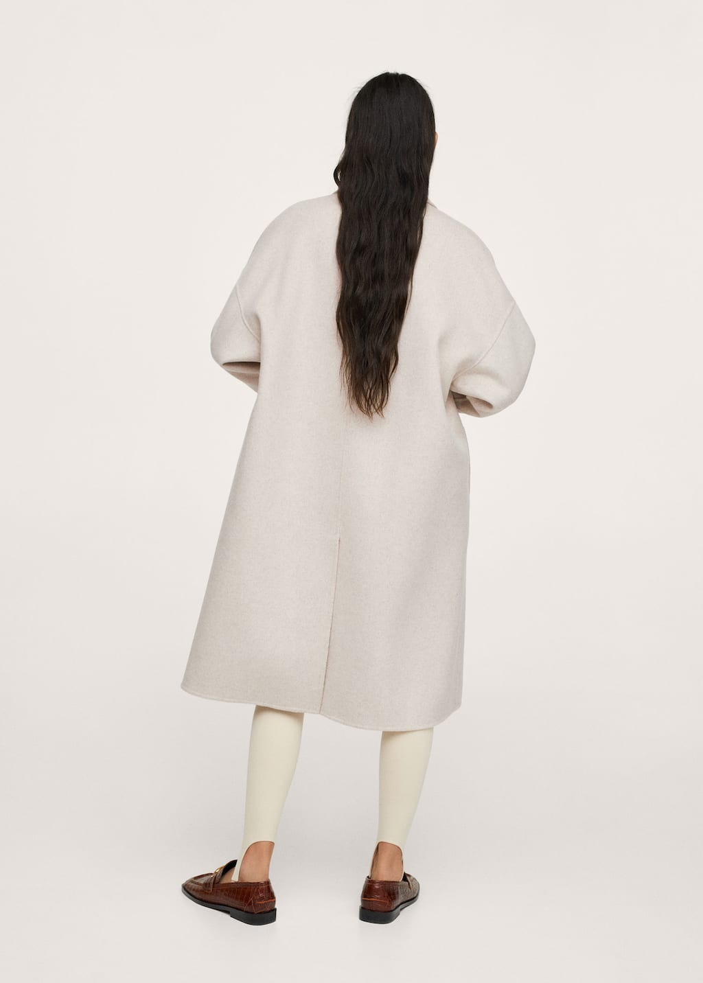 mango wool handmade coat