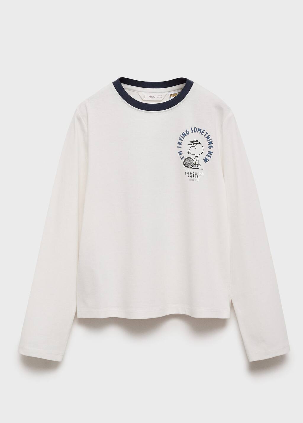 Mango T-shirt Imprimé Snoopy Blanc Cassé - Enfants - 13-14 Ans -  Kids In White