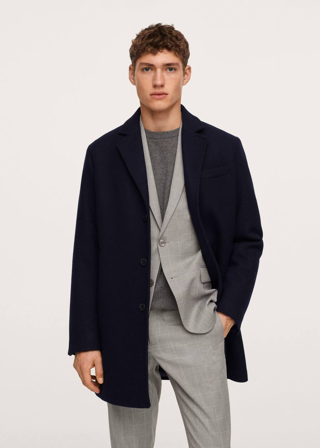unstructured overcoat