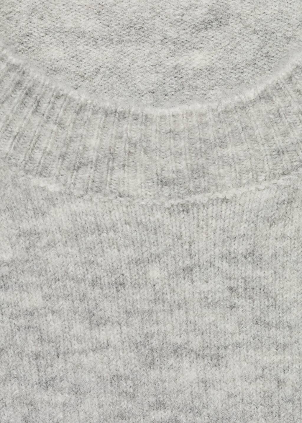 Knit embroidered sweater