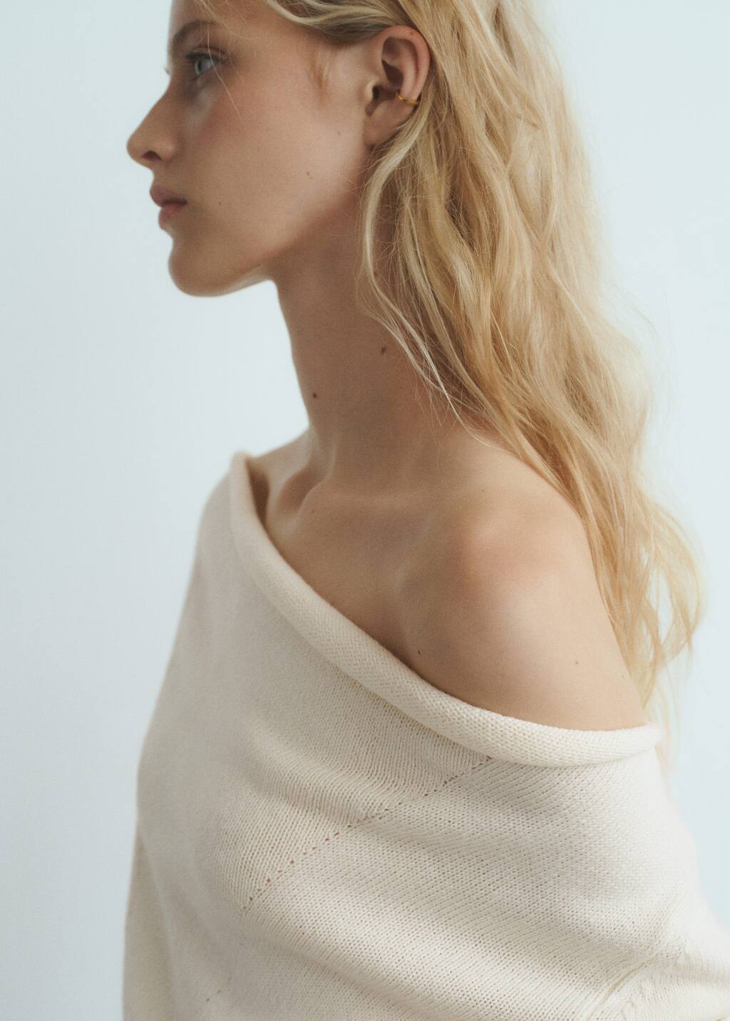 Cowl neck sweater