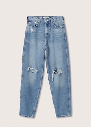 Mango Tappered high-rise jeans £35.99 at Mango