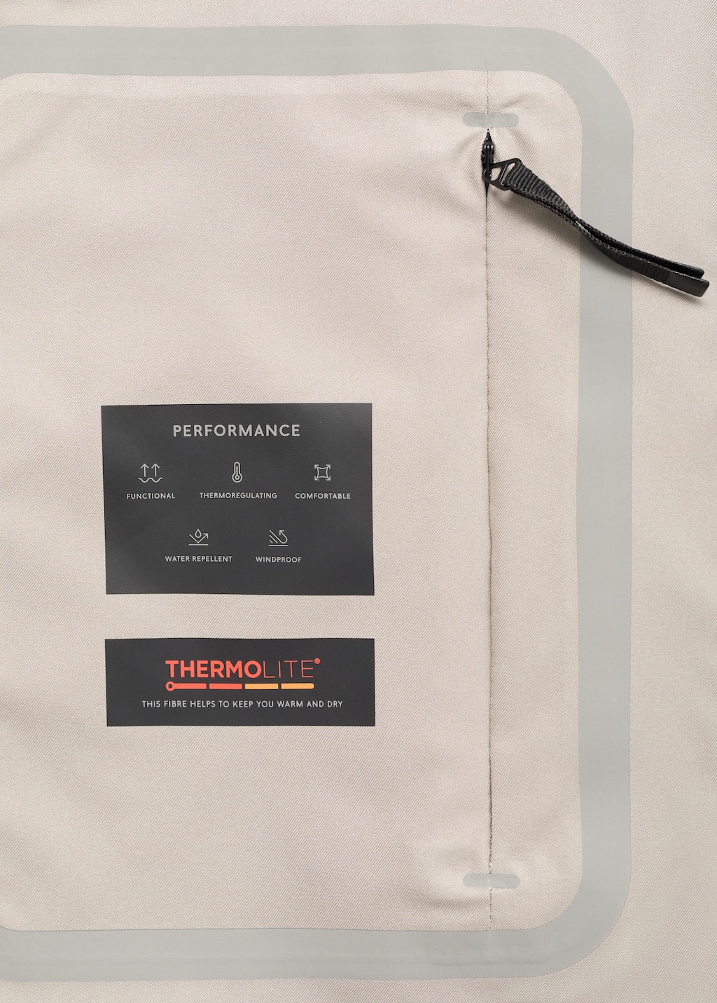 Technical waterproof jacket