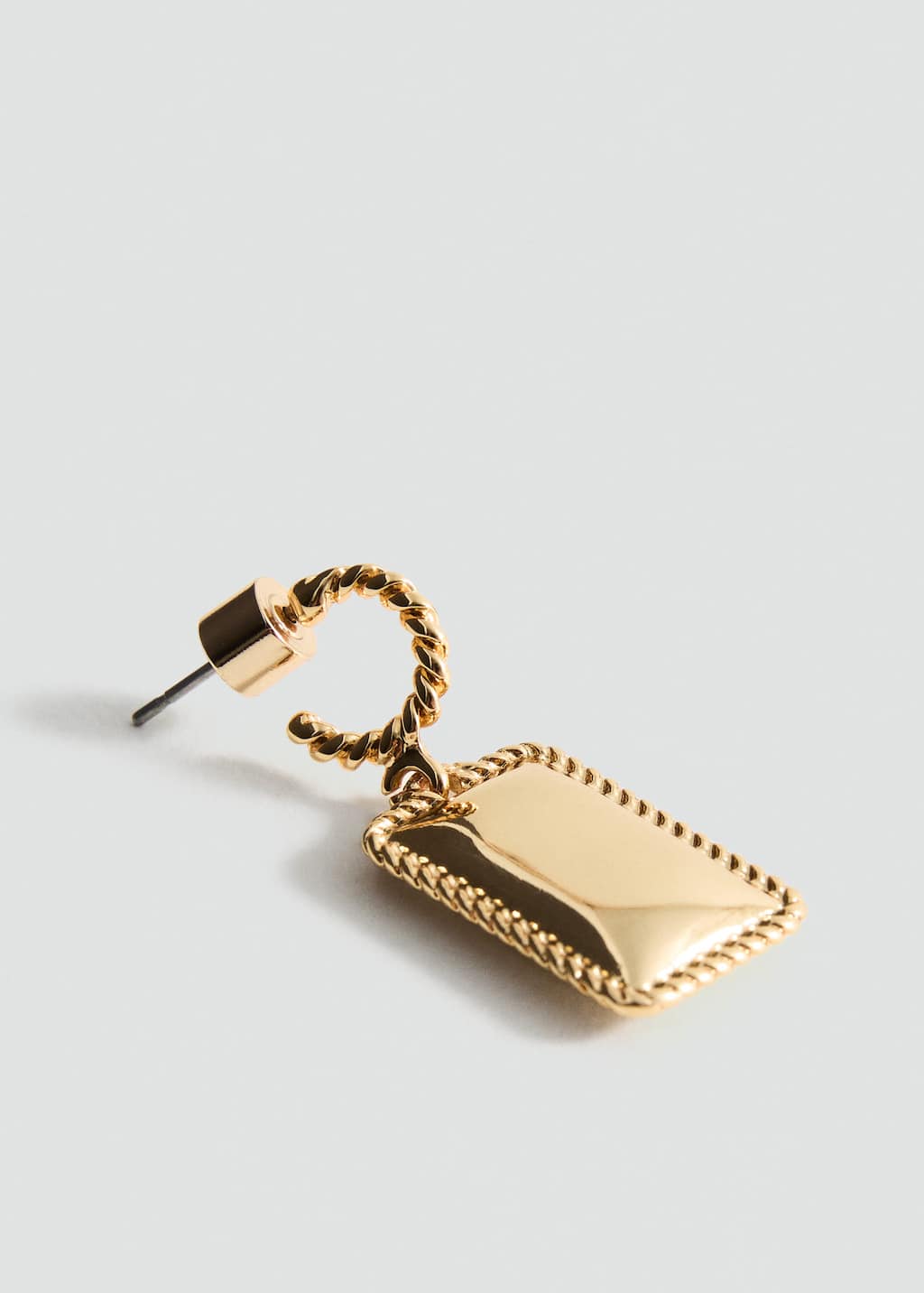 Mango Pendant-design Earrings Gold In Gold