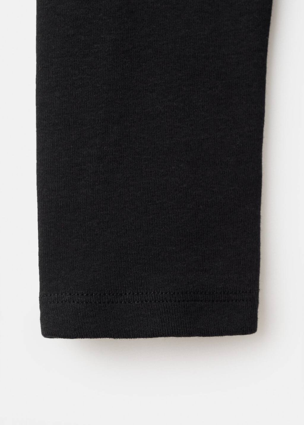 Gathered cotton t-shirt