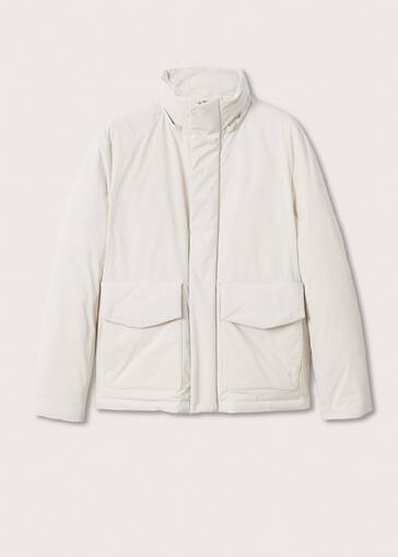 Provan bunda anorak se snmatelnou kapuc - Detail zbo 9