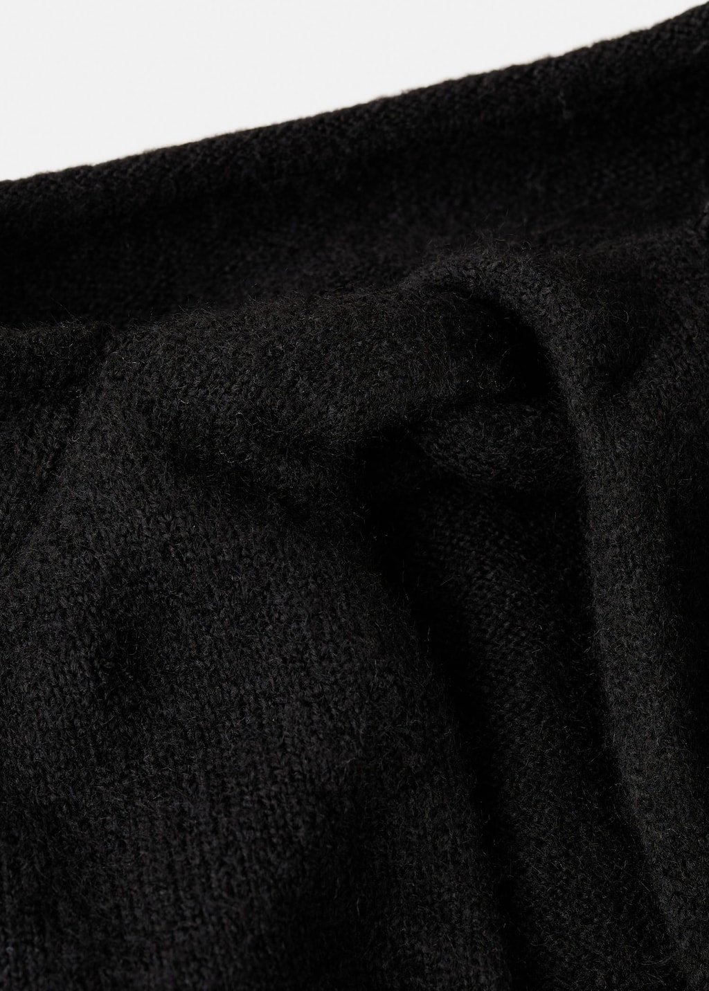 Wool-blend knit sweater