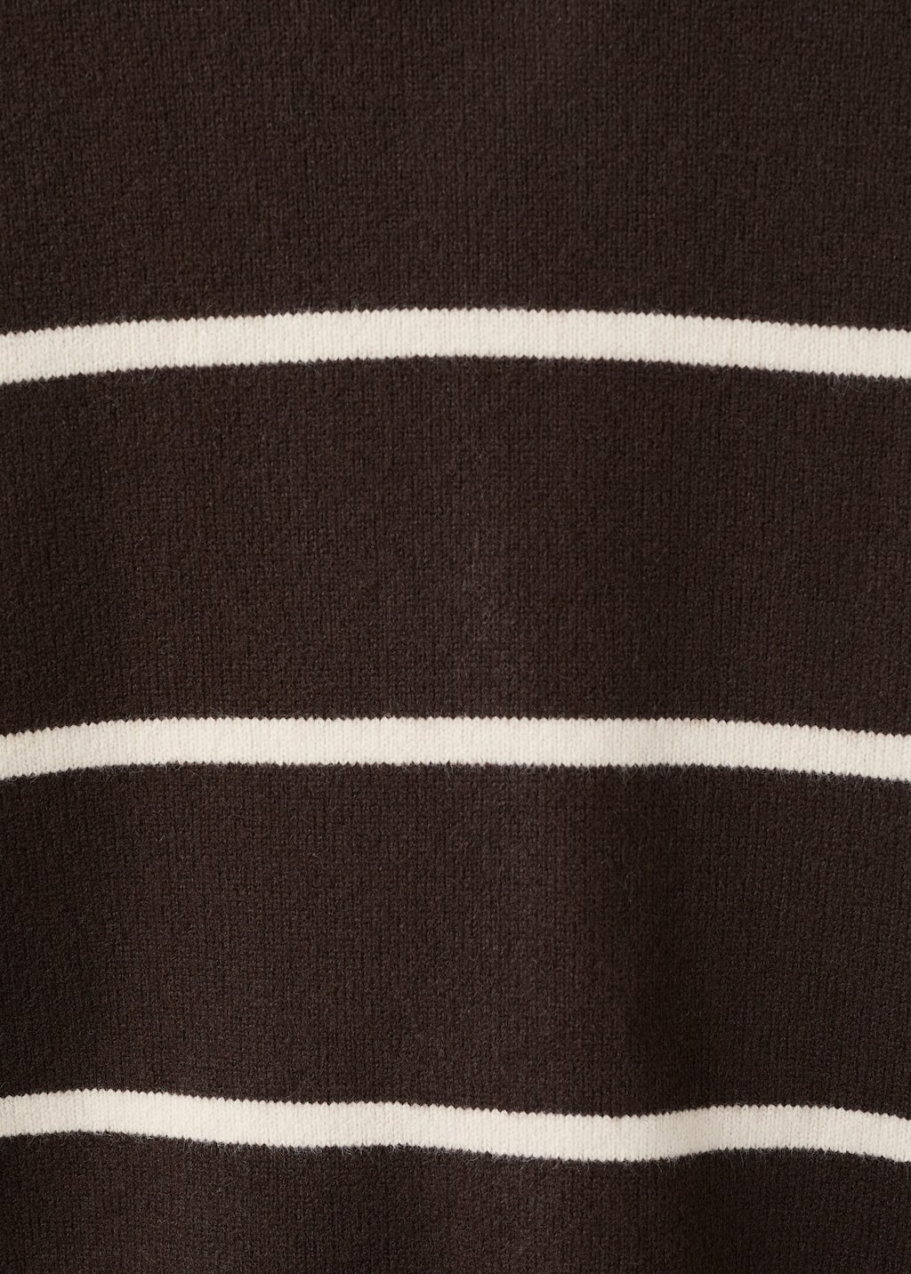 Knit striped sweater