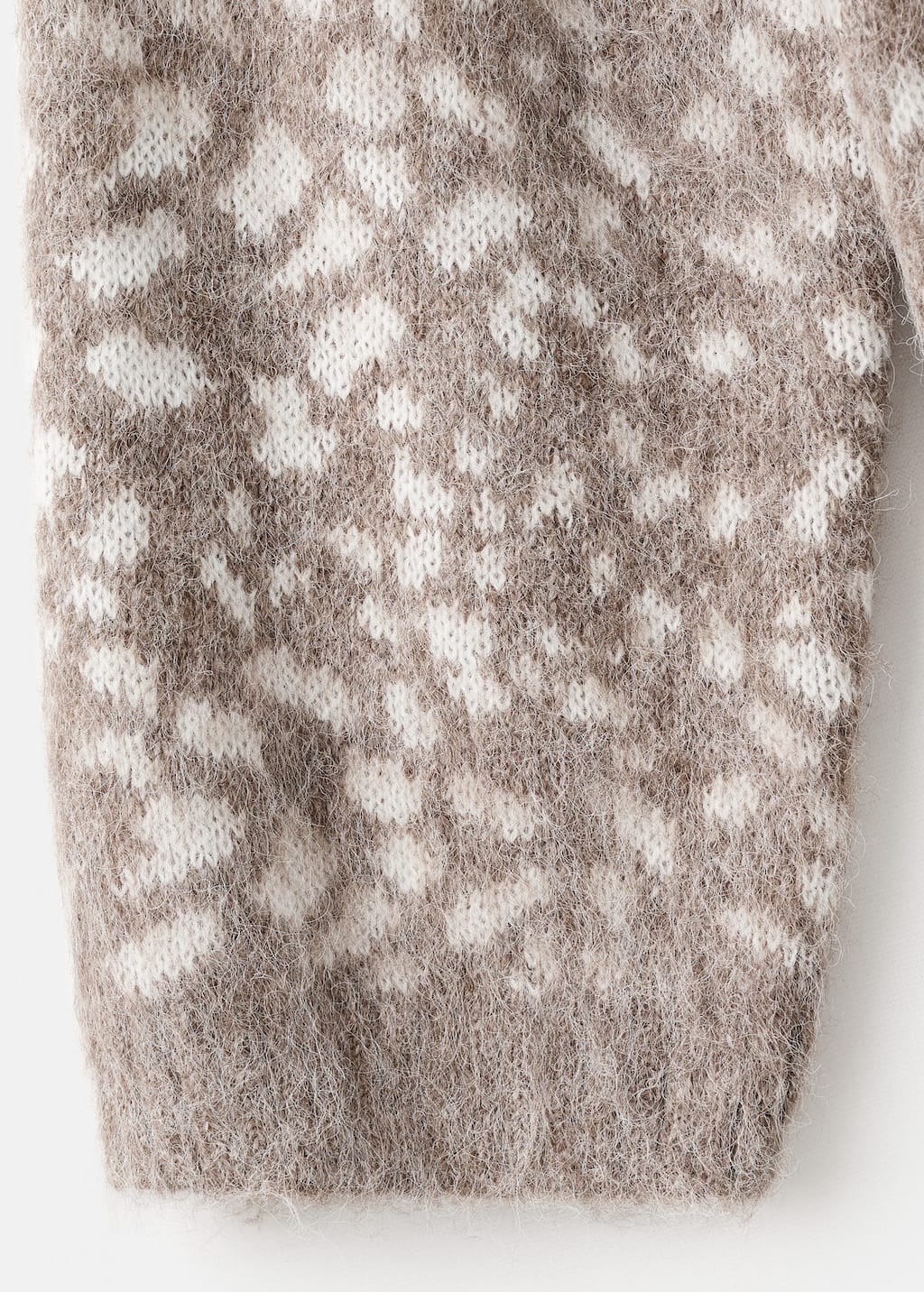 Animal print sweater
