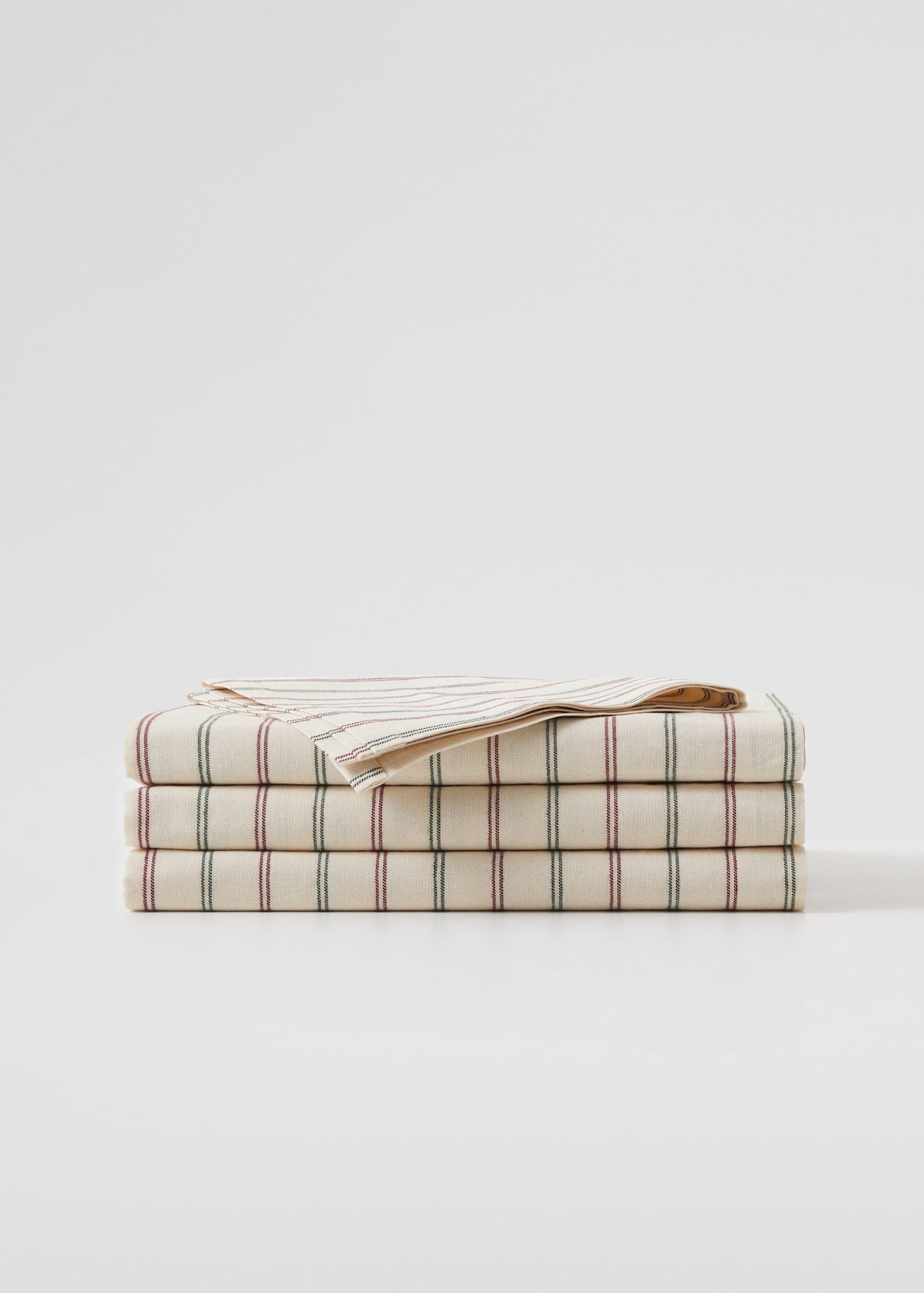 Striped cotton tablecloth 150x250cm - Article without model