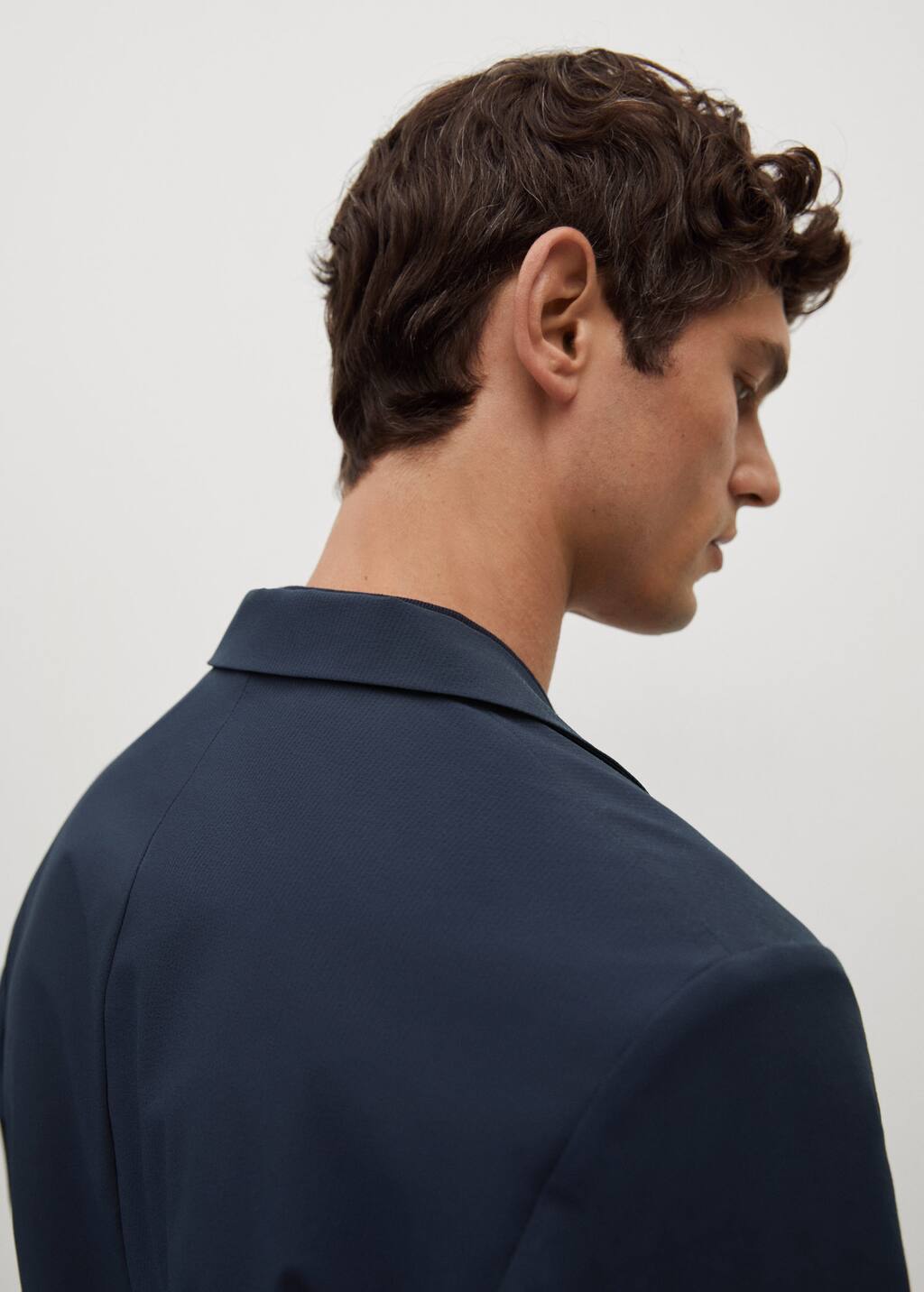 slim fit stretch blazer