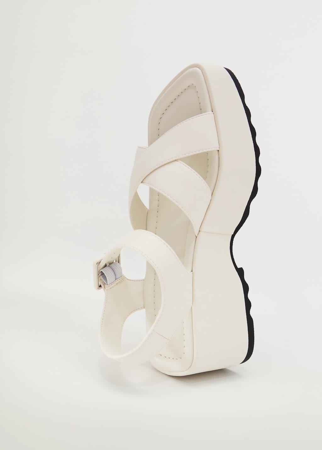 mango platform sandals