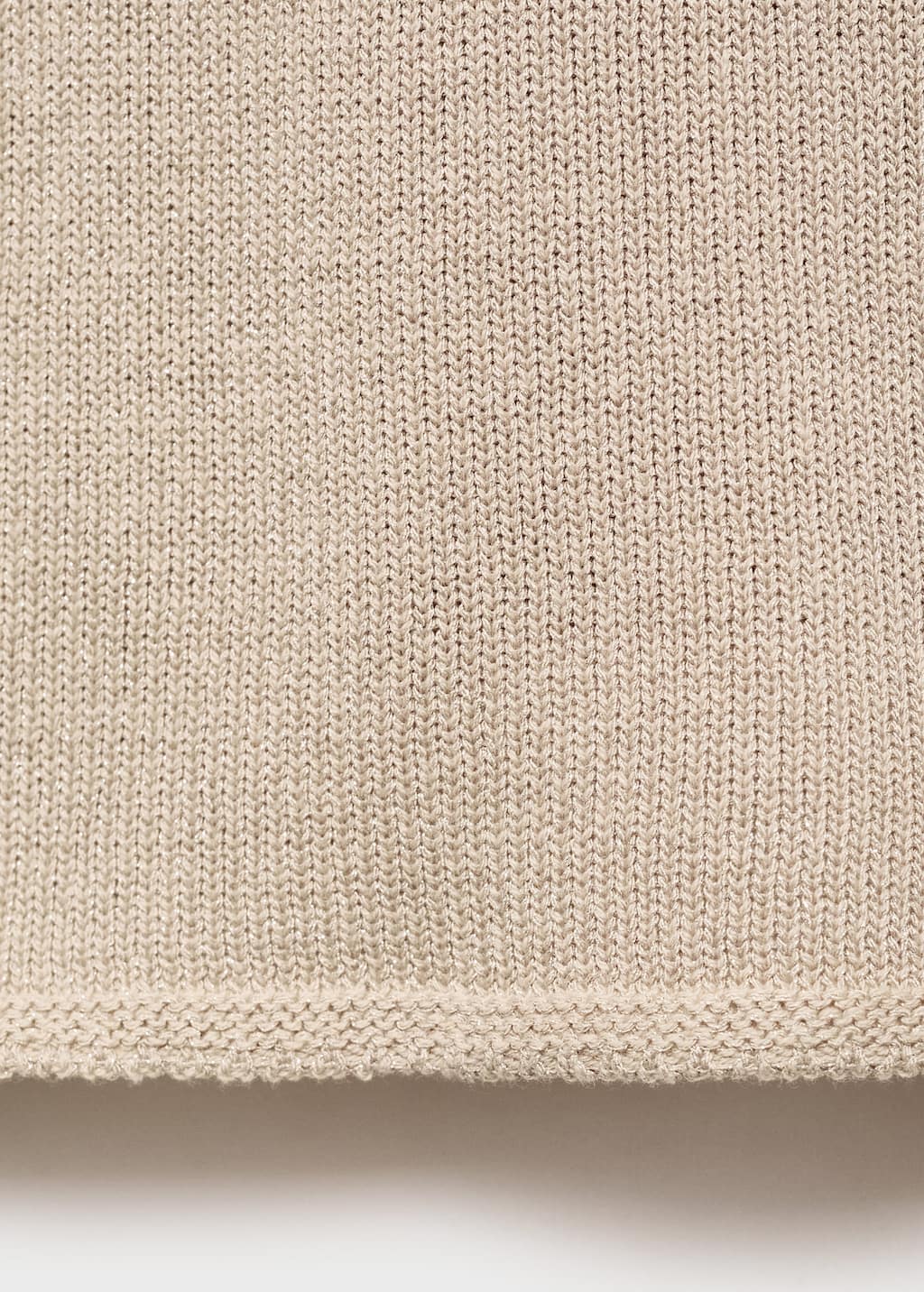 Knit halter top