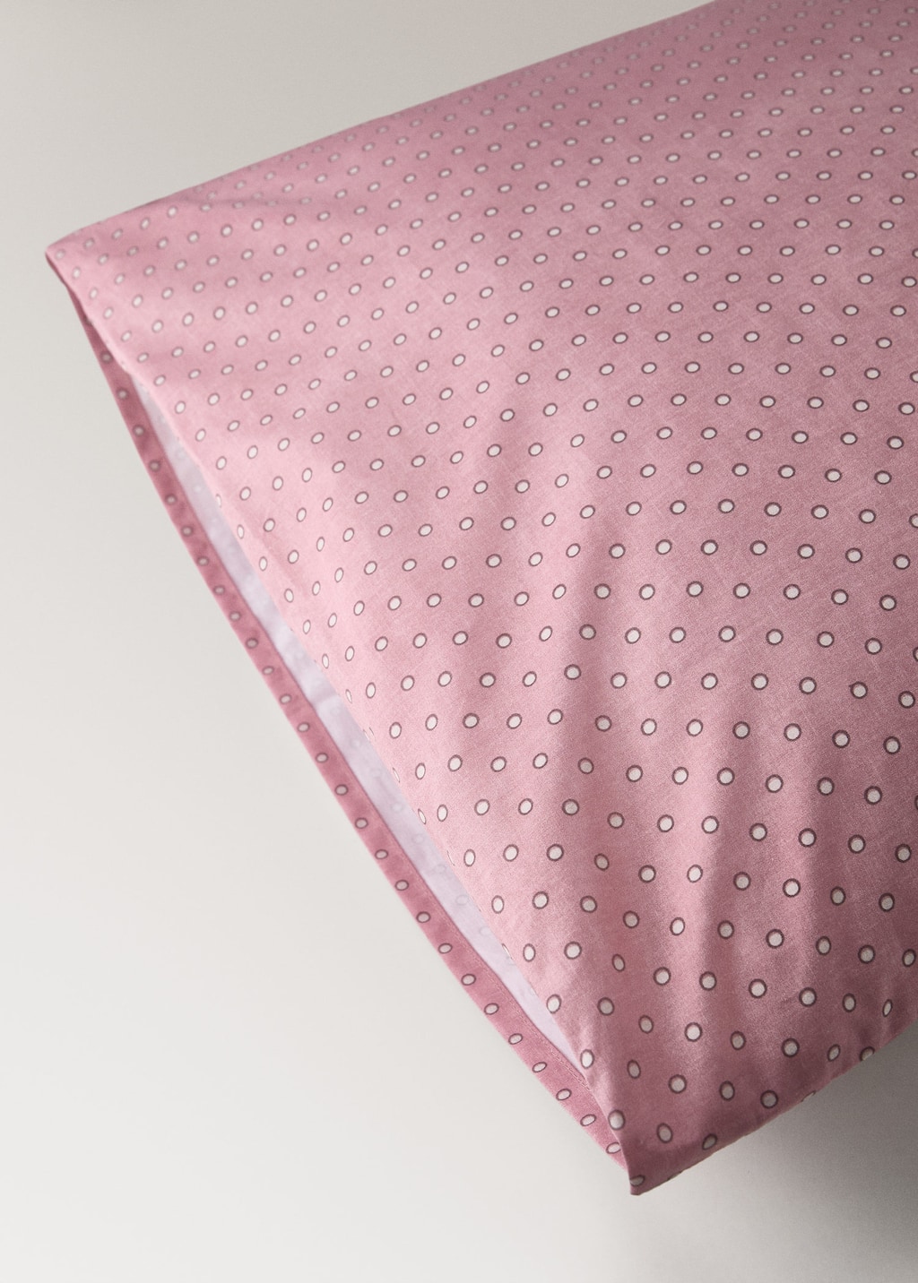 Children's cotton polka-dot pillowcase 60x60 cm