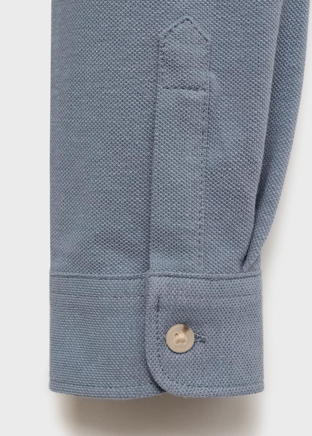 Cotton knit shirt