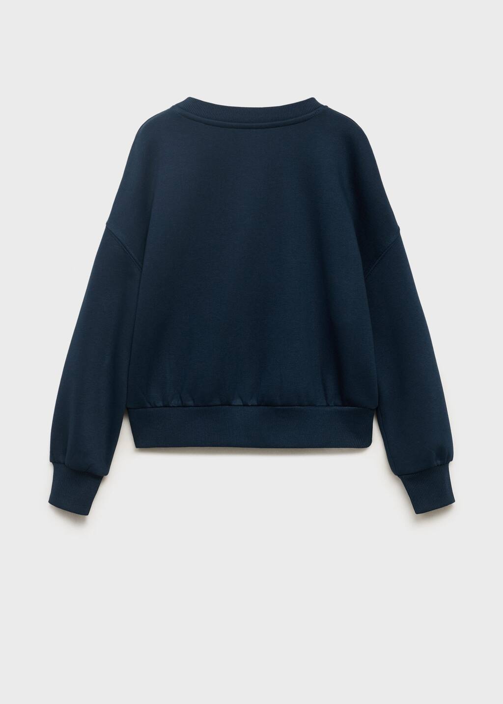 Sweatshirt with embroidered star