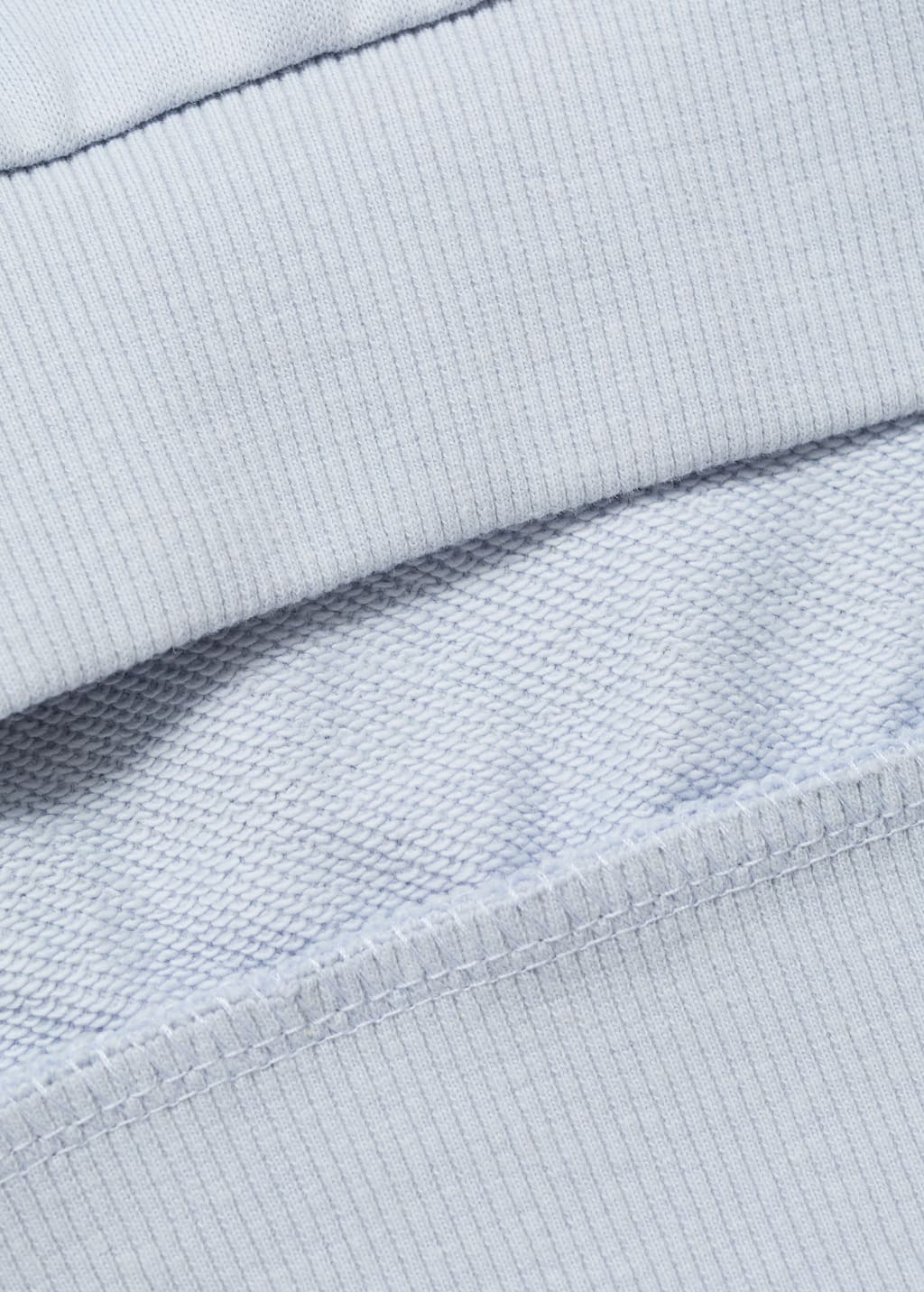 Embroidery striped sweatshirt