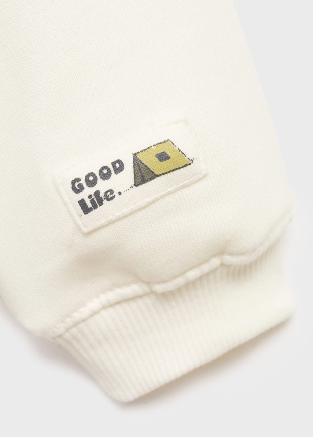 Printed cotton sweatshirt