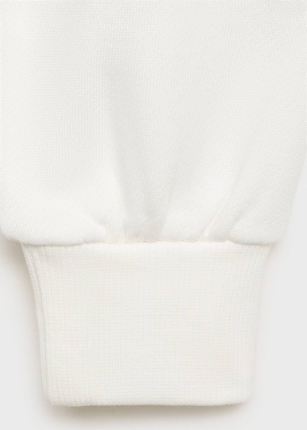 Printed cotton sweatshirt