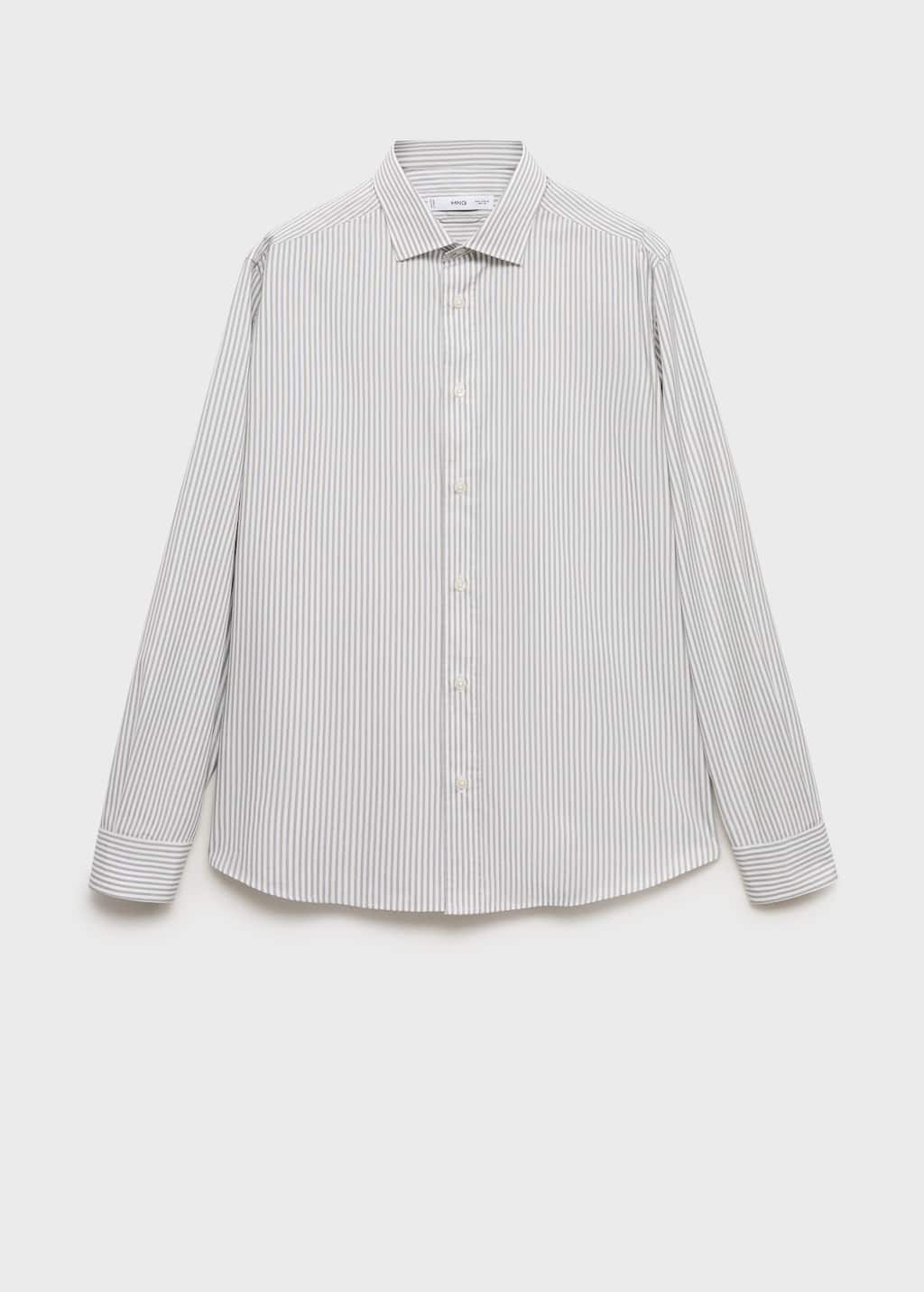 Mango Man Shirt Khaki