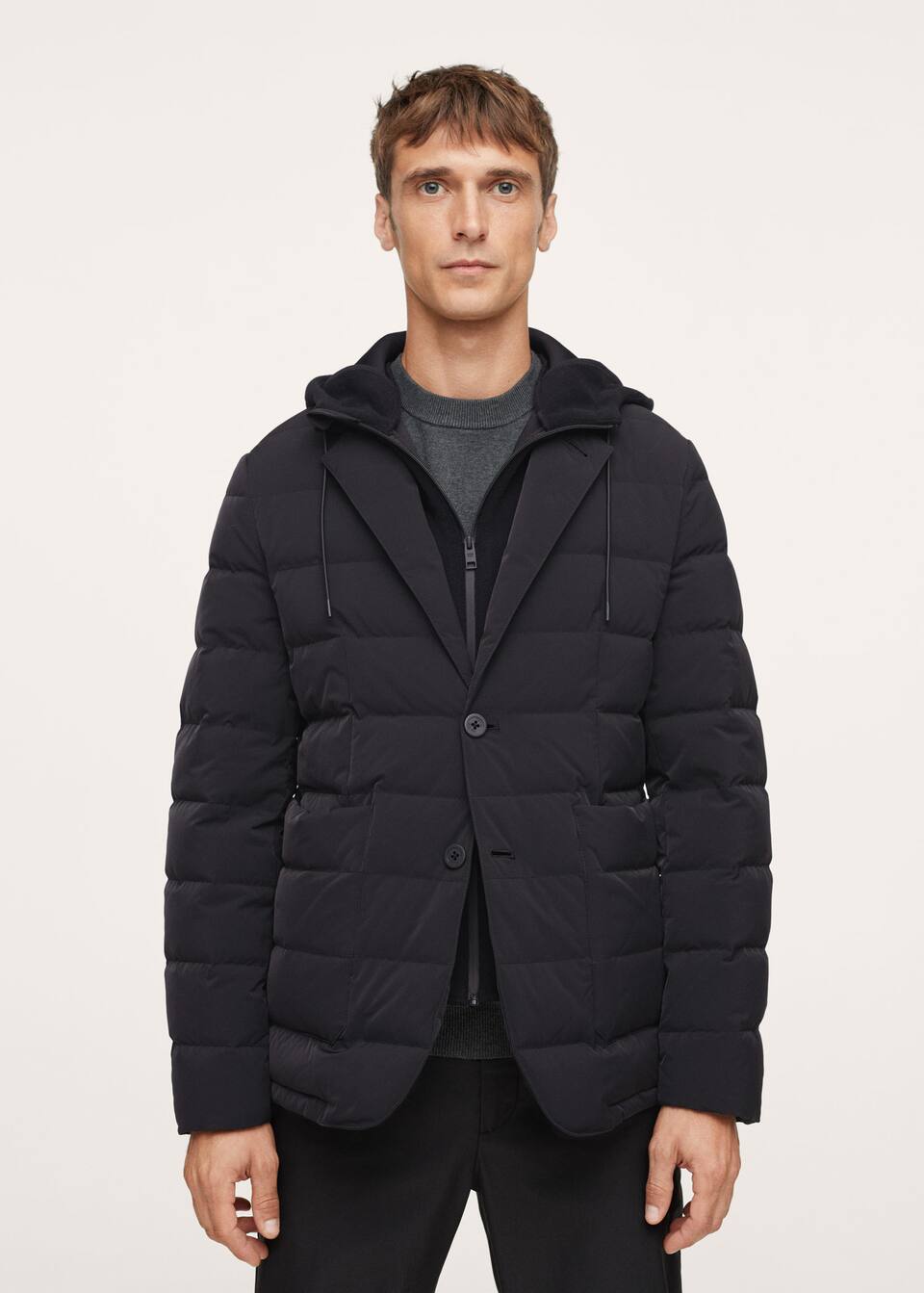 Water Repellent Quilted Jacket Man Mango Man China Water Repellent Quilted Jacket Man Mango Man China