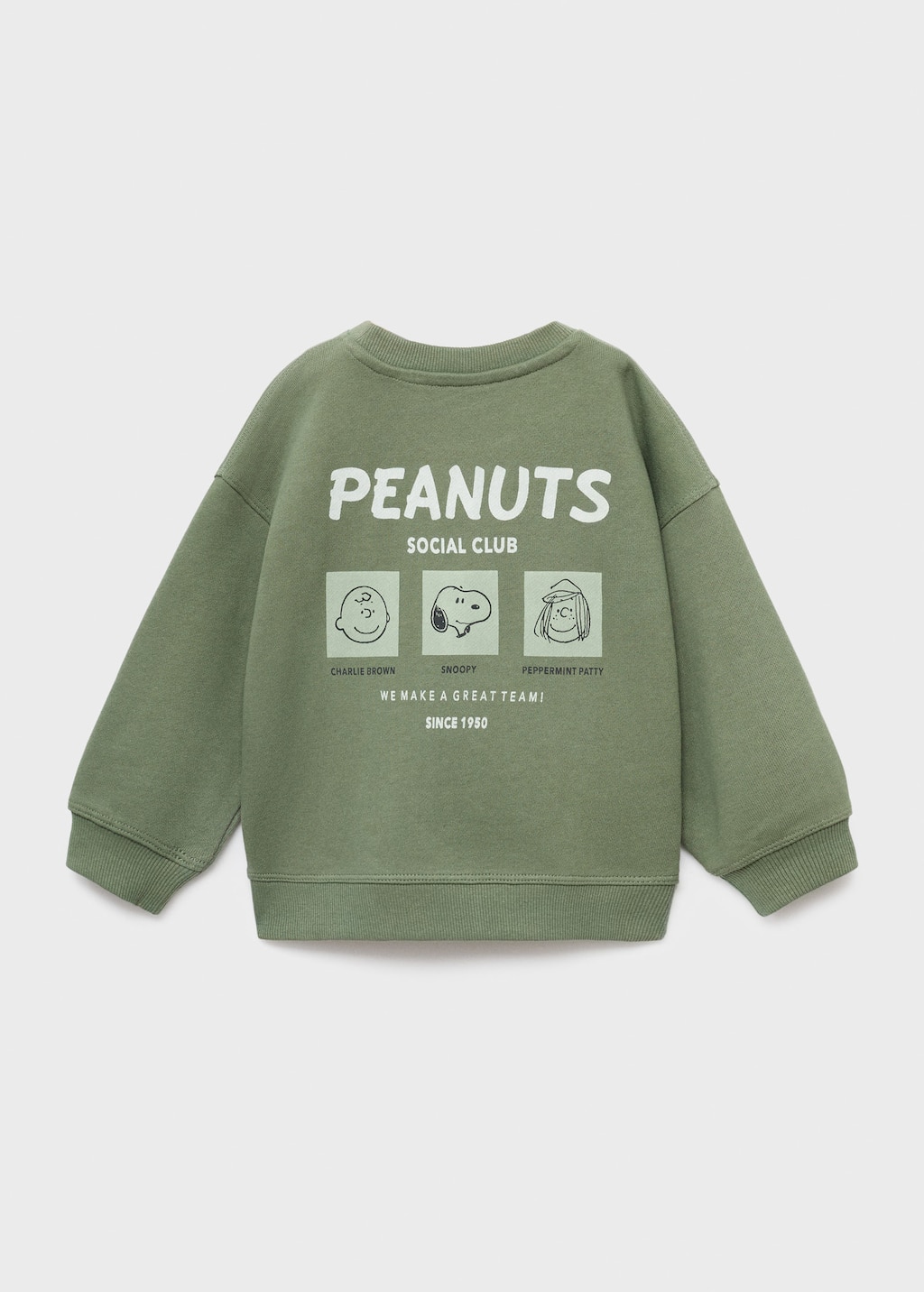 Embroidered Snoopy sweatshirt