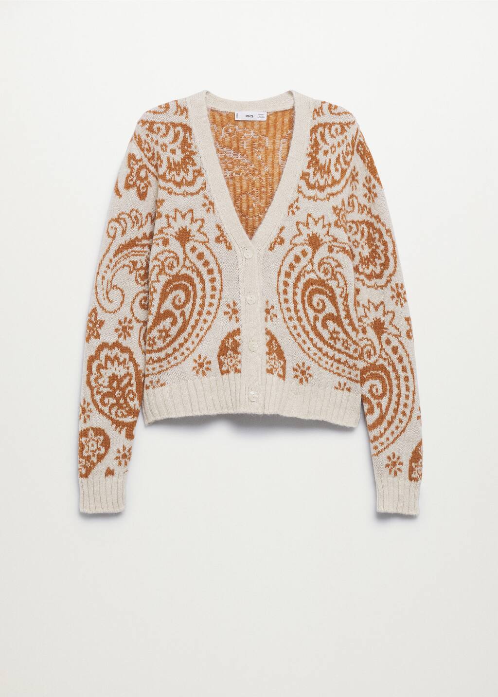 paisley cardigan