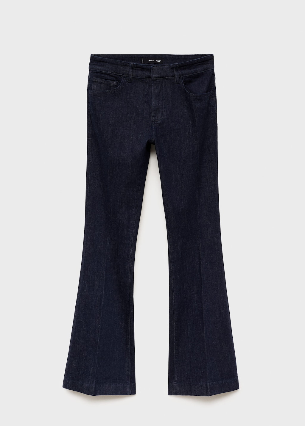 Mango Jeans Open Blue In Blue